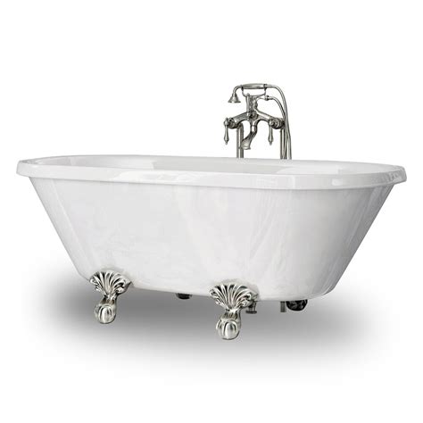 60 inch clawfoot tub|60 inch acrylic clawfoot tub.